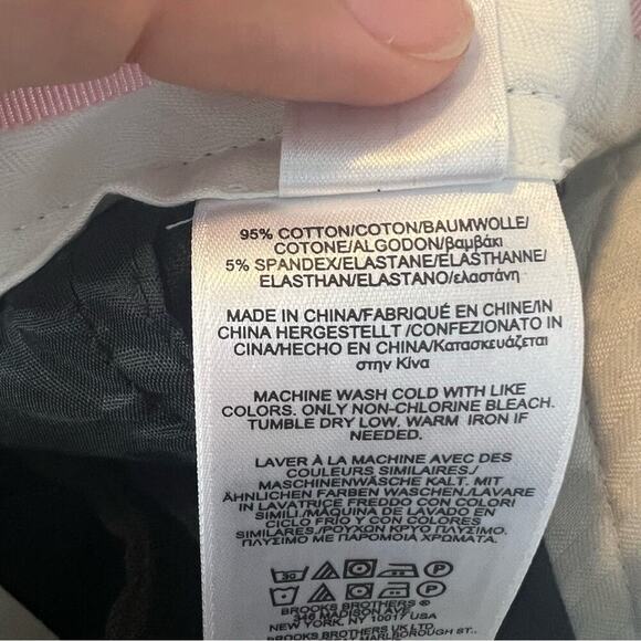 Brooks Brothers Black Slim Straight Pants - Picture 9 of 10